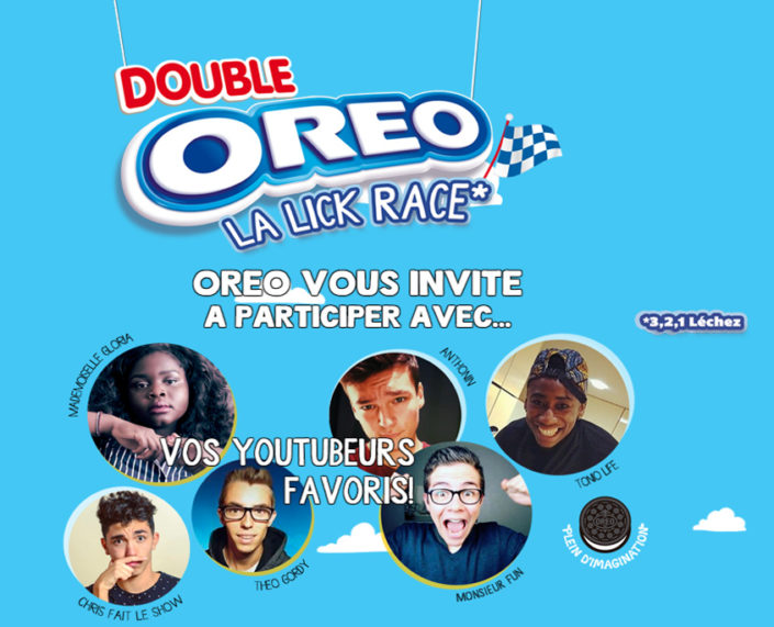 Landing page OREO Landing page OREO
